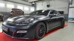 Porsche Panamera GTS in Satin Black by Folienwerk-NRW 2016 года